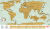 Скретч Карта Мира UFT Scratch World Map Ru на русском